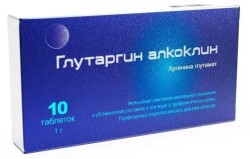 Глутаргин алкоклин табл. 1 г 10 шт.