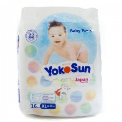 Подгузники-трусики, YokoSun (ЙокоСан) 12-20 кг 16 шт