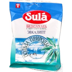 Леденцы 60 г Sula диабетические эвкалипт