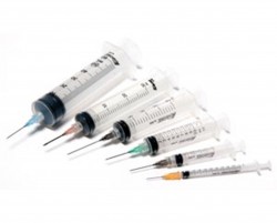 Шприц Inekta трехкомпонентный 1 шт. 2 мл