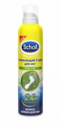 Спрей scholl освежающий для снятия усталости ног 150 мл