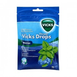 Леденцы Vicks ментол 72 г