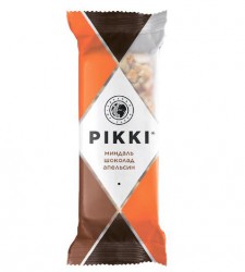 Батончик Pikki миндаль шоколад апельсин 35 г