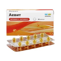 Аевит А+Е вит Renewal БАД к пище 20 шт. капс. 330 мг