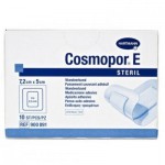 Повязка стерильная самоклеющаяся, Cosmopor E (Космопор Е) р. 7.2смх5см 10 шт арт. 900891 послеоперационная