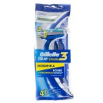 Станок одноразовый для бритья, Gillette (Жиллет) 4 шт Блю3 Симпл